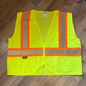 Radians Radwear Contrast Green Safety Vest size 2X